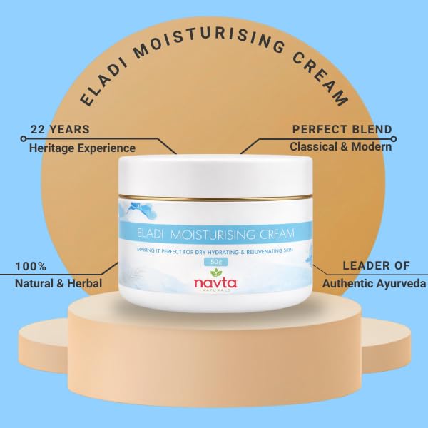Eladi Moisturising Cream | All Skin Types | Hydrating & Rejuvanating Skin | 50g - Image 4